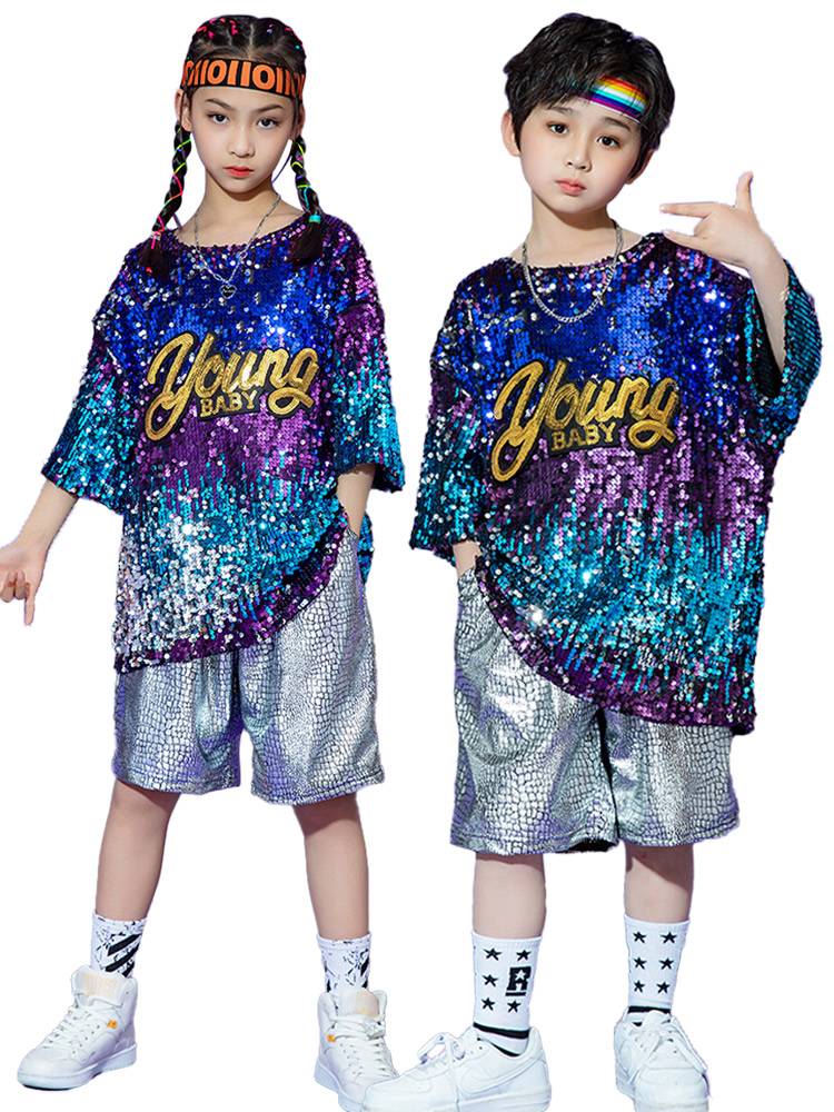 Liuyi Street Dance Children's Tide Sergeant Jazz Dance Student La La Team Performance Series Sequenant Dance Shelf Drum Performance