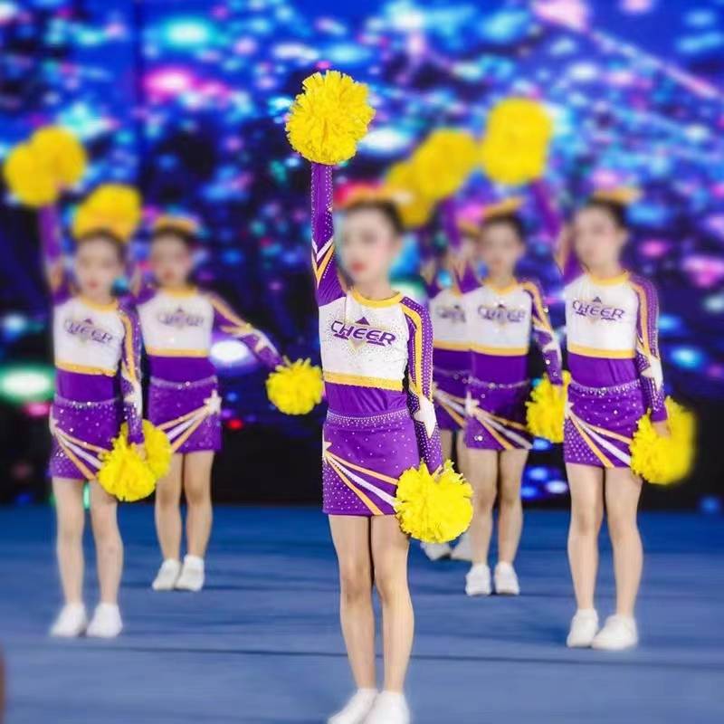 Children's Lara Fuck Primary and Middle School Students Games La La team performance service children's football baby group gymnastics performance service