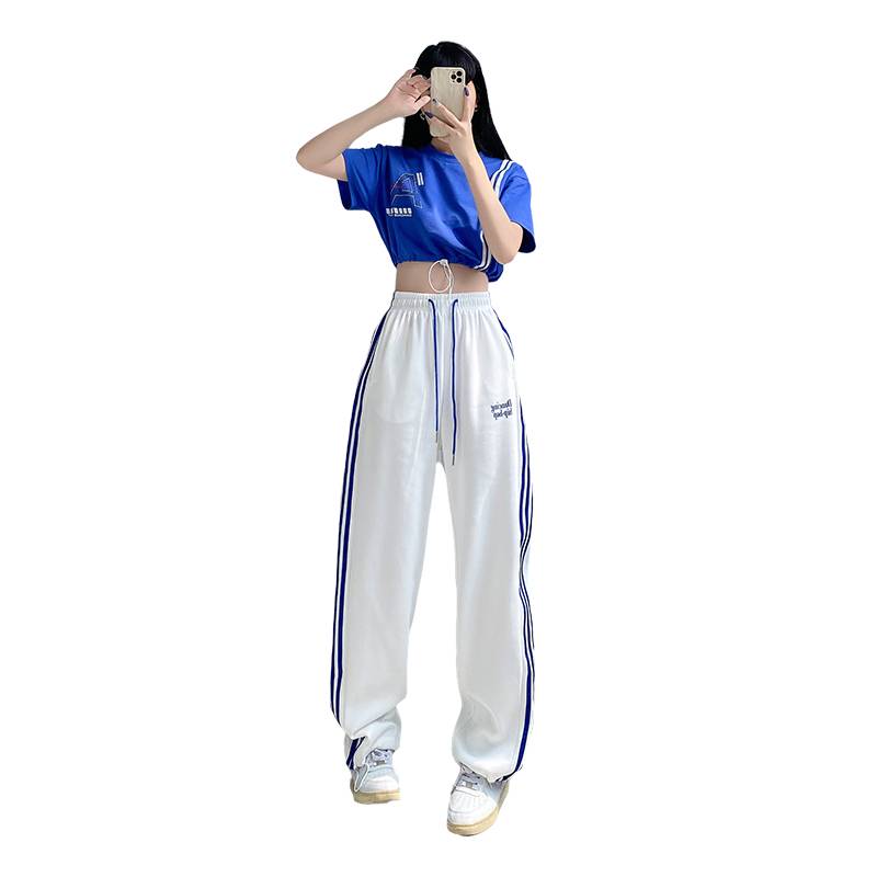 La La team clothing women's group adult middle school student sports meeting Lala team la la la la la showing dance bodybuilding suit
