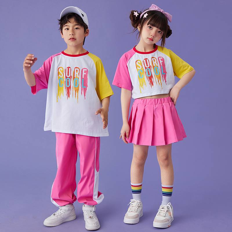 Factory selling Liuyi C children cheerleading team performance service elementary school sports meeting opening ceremony to enter the class service cheerleading