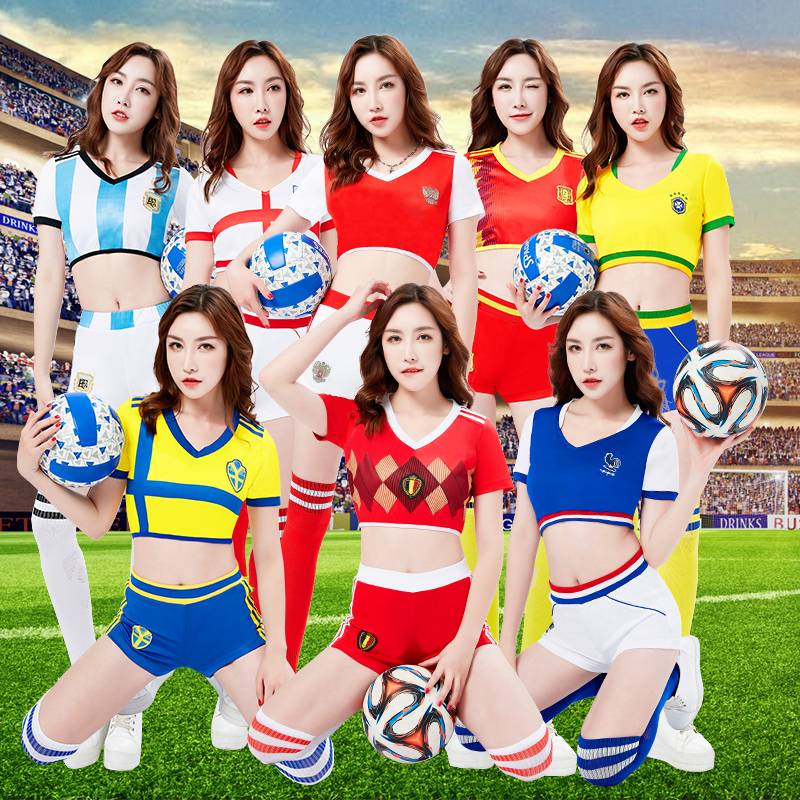 New World Night Sexy La Team Car Model Clothing Argentine Jersey Adult Football Cup Baby Women's Set