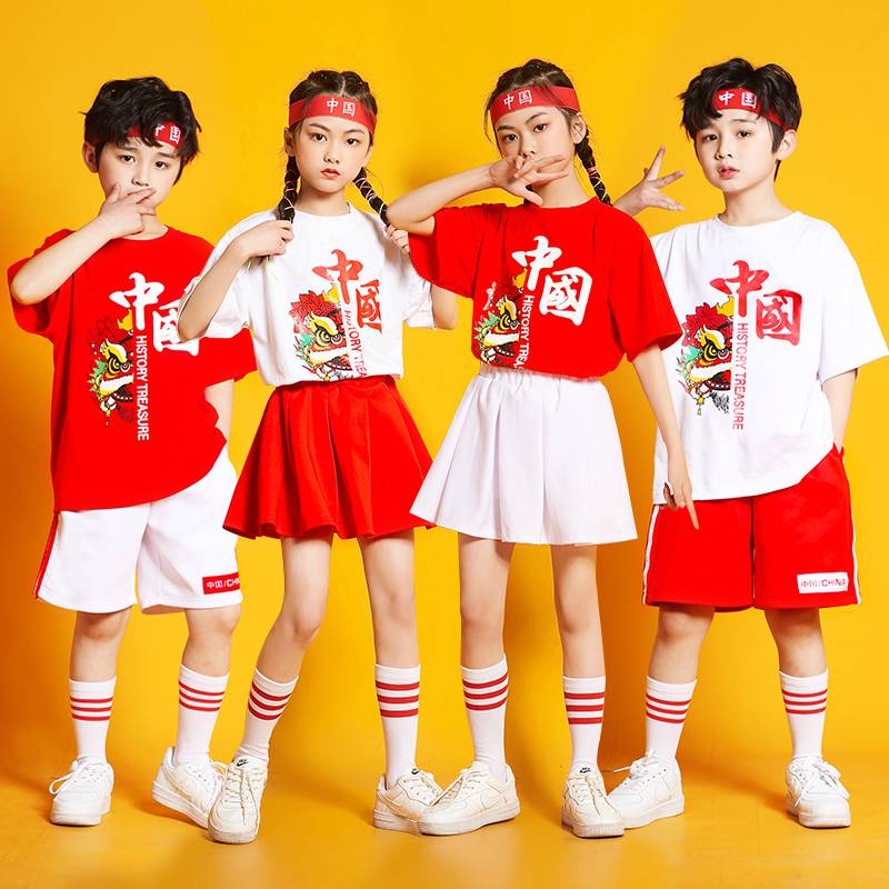 Children's Children's La La Fuck Sports Sports Hip Hop Hop Sports Set Children's Jazz Dance Team Performance Service