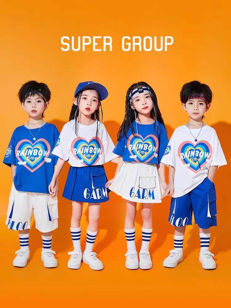 Children's Children's La La Fuck Sports Sports Hip Hop Hop Sports Set Children's Jazz Dance Team Performance Service