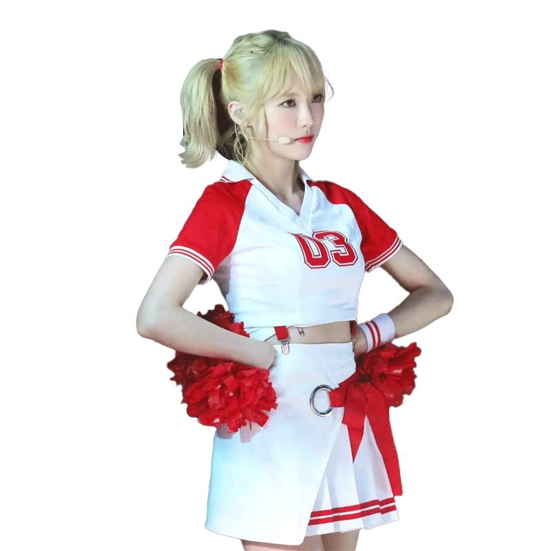Adult sexy football baby cheerleading team performance service student la la la fucking clothing jazz dance performance service new