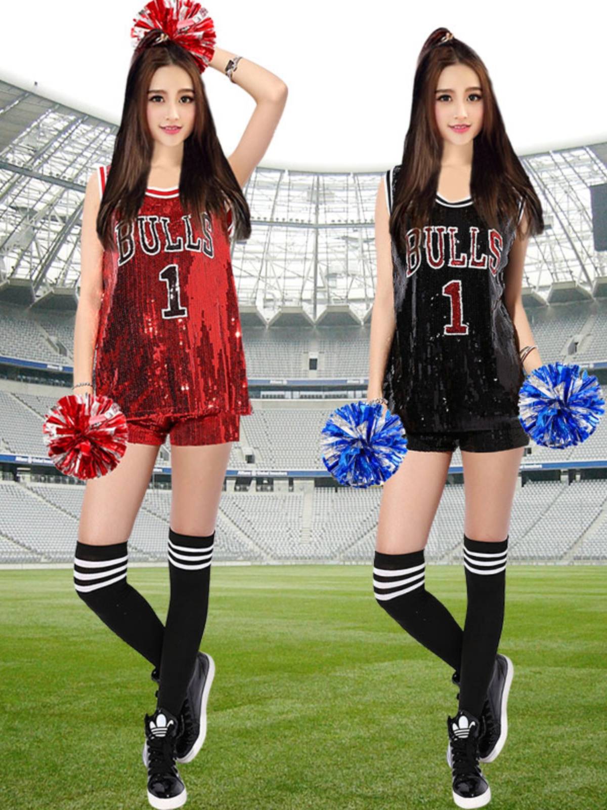Student La team clothing women's team adult basketball baby Lala cheerleading youthful vitality dance performance service