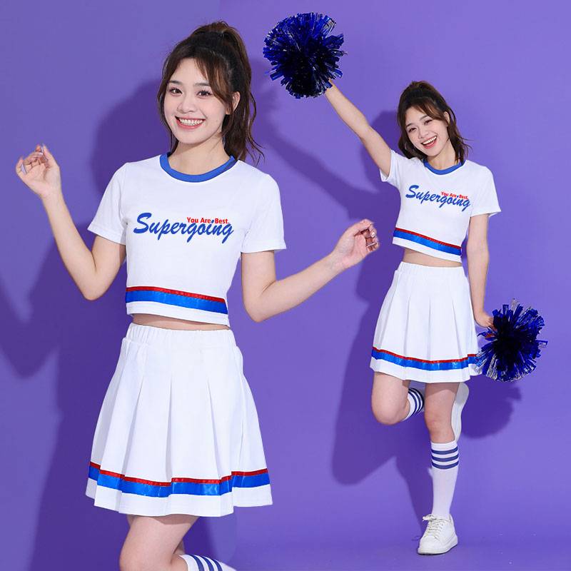 Student group Lara team performing new adult Korean jazz dance cheerleading performance clothing performance set