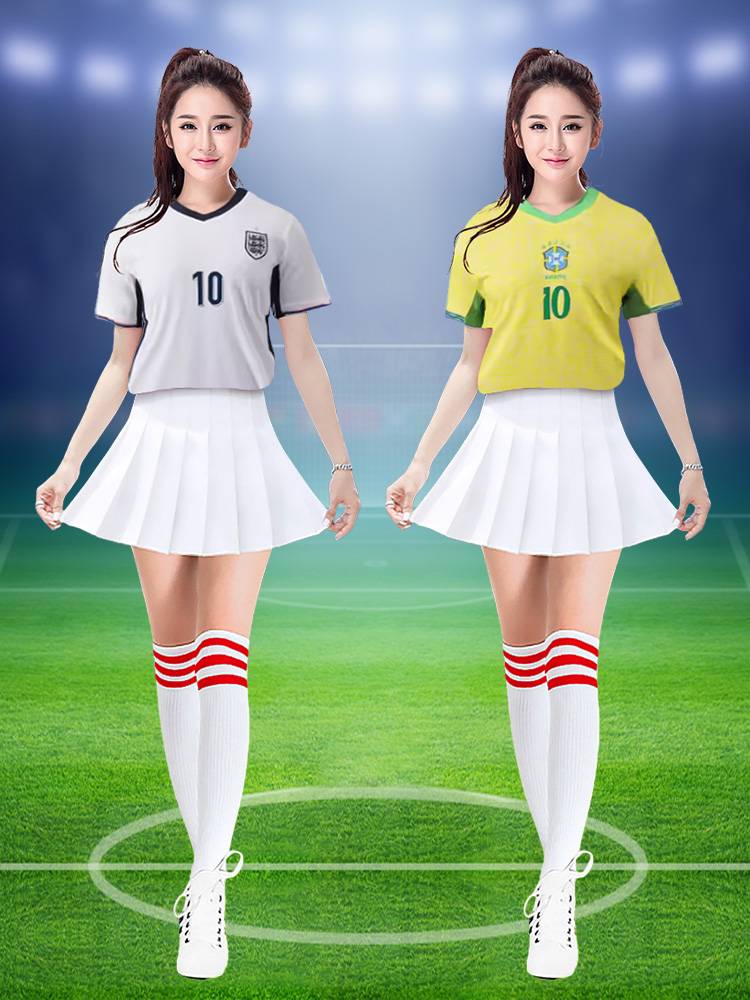 2024 European Football Baby Cup Lala La La La La La La Raoming Women's Nightshop Sexy Clothing Set
