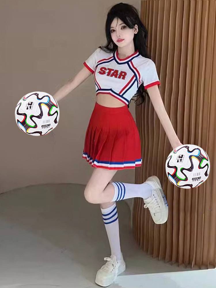 European World Football Baby Cup La La Xueyao performance service women's team cheerleading team Lara team gym performance clothing