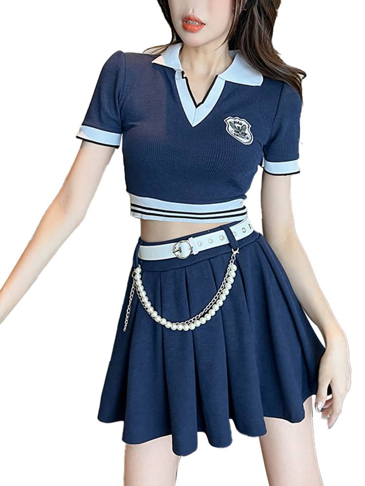 The Korean Queens Young Football Baby Girl Cheerleading Psych Psych Psych costume for adults