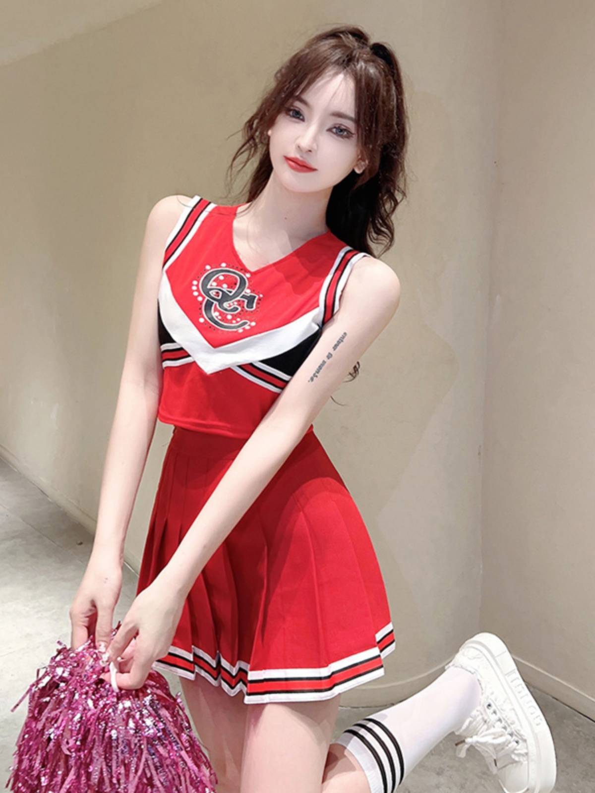 JAZZ Sir Dance Fun Clothing Women's Team Han Dance Basketball Team Football Lara Set Stage Performance Services