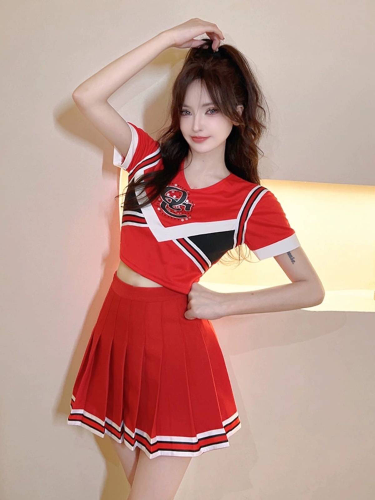 JAZZ Sir Dance Fun Clothing Women's Team Han Dance Basketball Team Football Lara Set Stage Performance Services