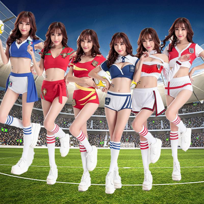 European Cup Set La La Team Jersey Female Football Baby La La team