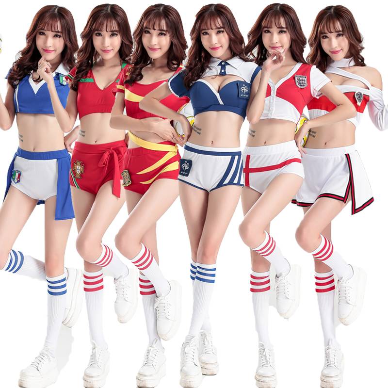 European Cup Set La La Team Jersey Female Football Baby La La team