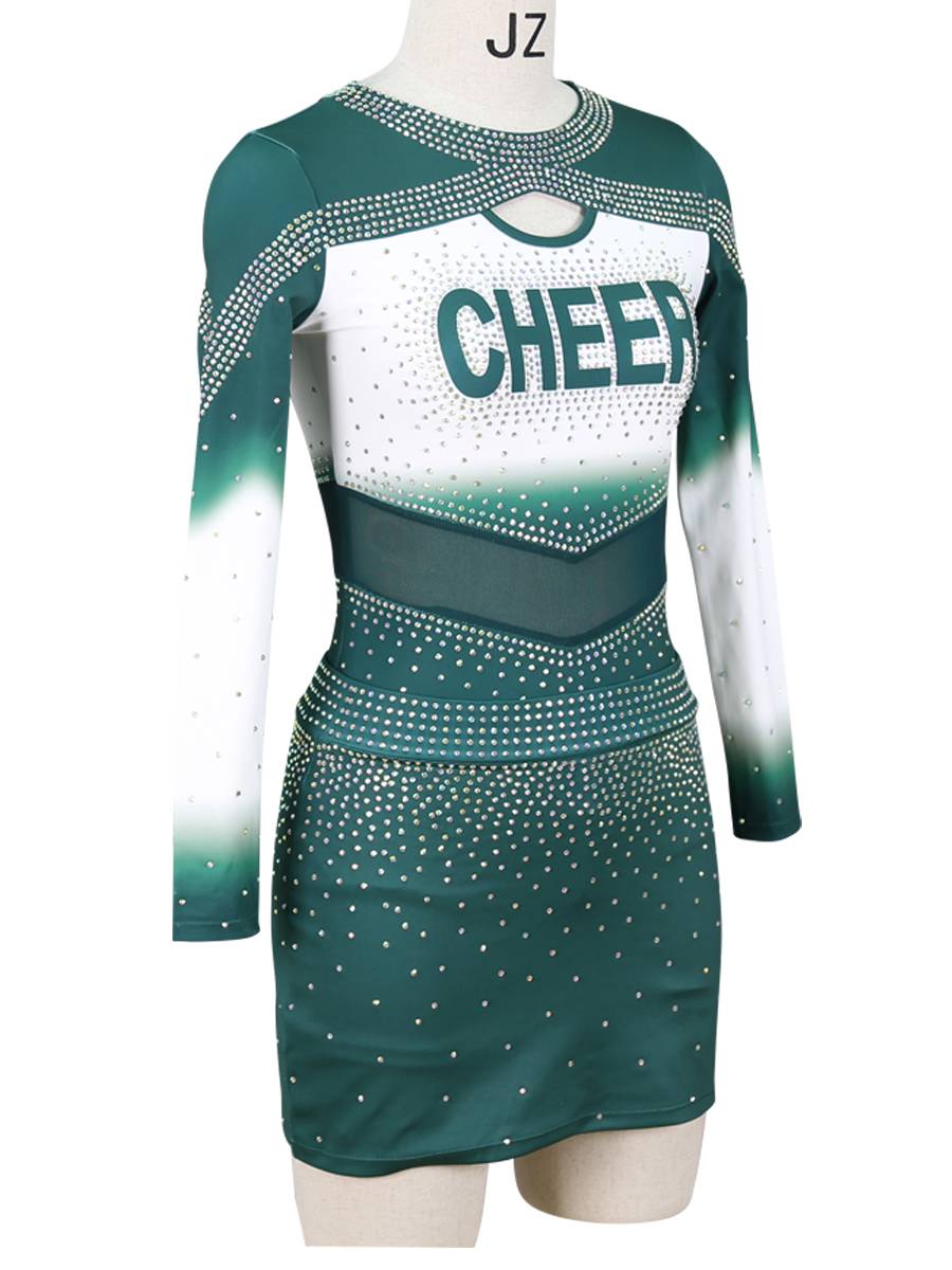 Factory Direct Selling Student La La Fuck Performance Clothing Games opening ceremony La La team suit basketball baby skirt