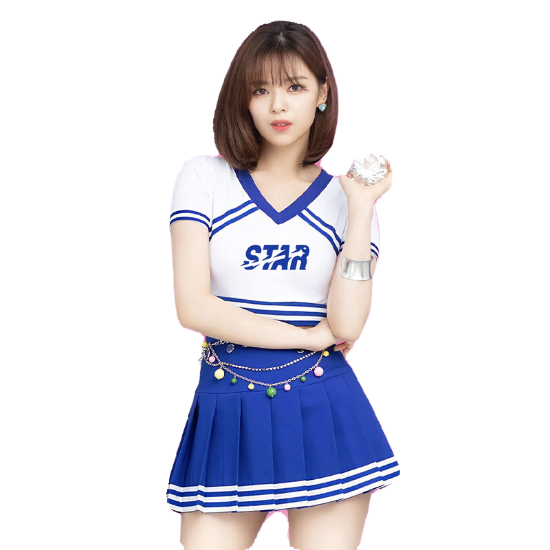 Women's team played Lala team clothing female student dance competition performance service basketball baby cheerleader performance service