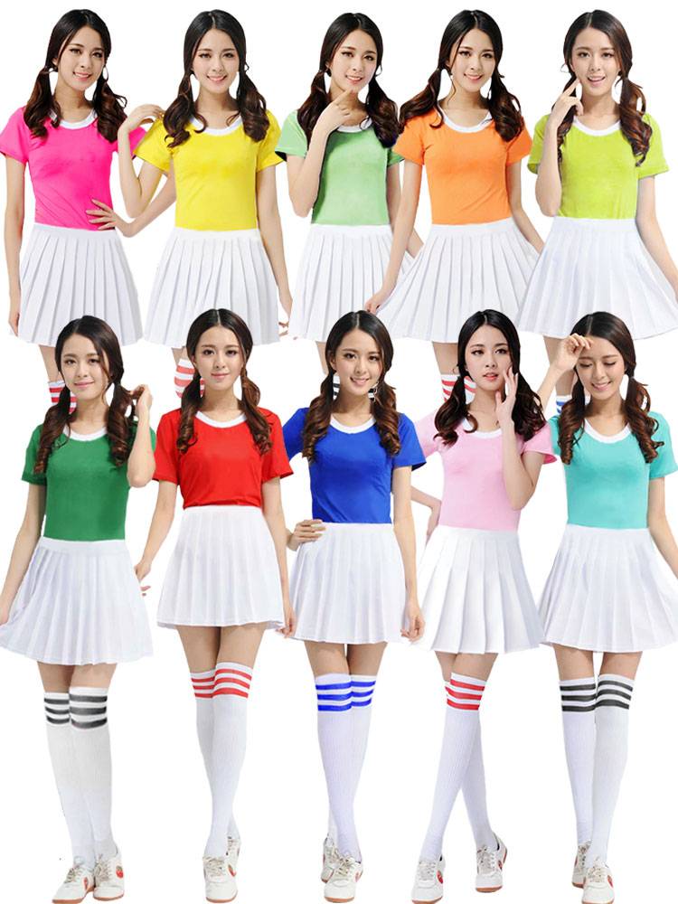 New Games La La Team clothing Korean version of the singing service football baby chorus male and female cheerleader performance service
