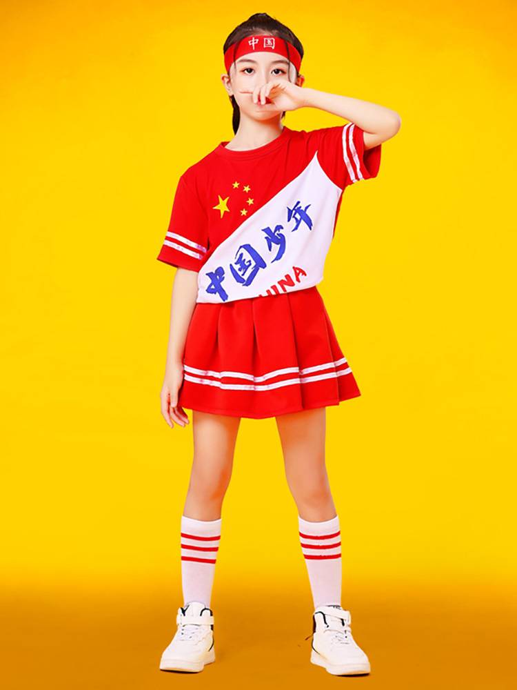 Summer Children La Team Performance Server Primary School Jazz Dance Clothing Gymnast Service Gymnast Dance Performance Service