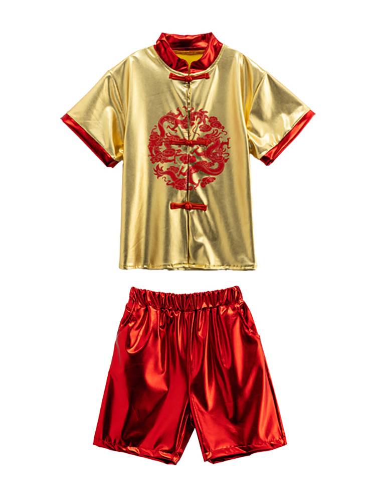 Chinese style new model cheerleading performance service Liuyi children cheerleading team performance service elementary school student group chorus service
