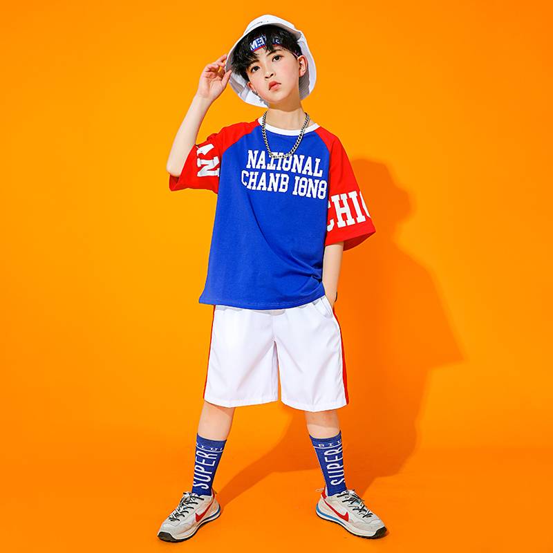 Children's Performance Services Children's Games Class Service Kindergarten Patriotic Chorus Sergeant Primary Student La La Team Performance Clothing