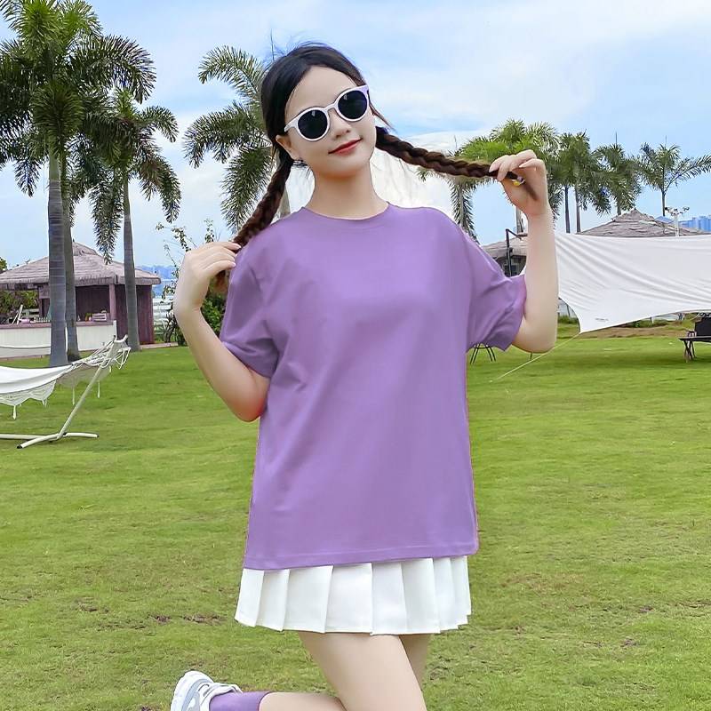Candy -colored pleated skirt set Summer la la la fucking performances of the Lara team performance season graduation season girlfriends clothing