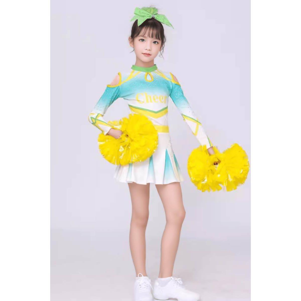 The new la la la la la la la la la la la la la la la la la la la la la la la la la laswoma, a child adult tight long -sleeved sports contest gym dance service