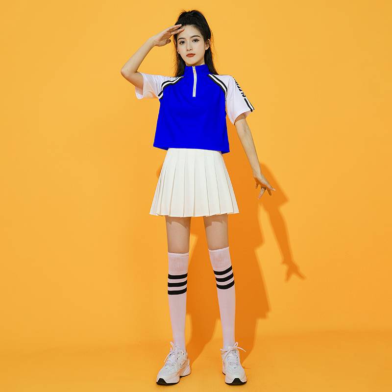 European suit cheerleader jersey women's combat football baby cup Lala team service cheerleader cheerleader 2024 performance service