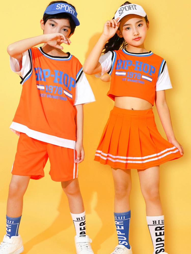 Summer children's performance service for boys and girls' jazz dance cheerleading performances for primary and secondary school students sports meetings