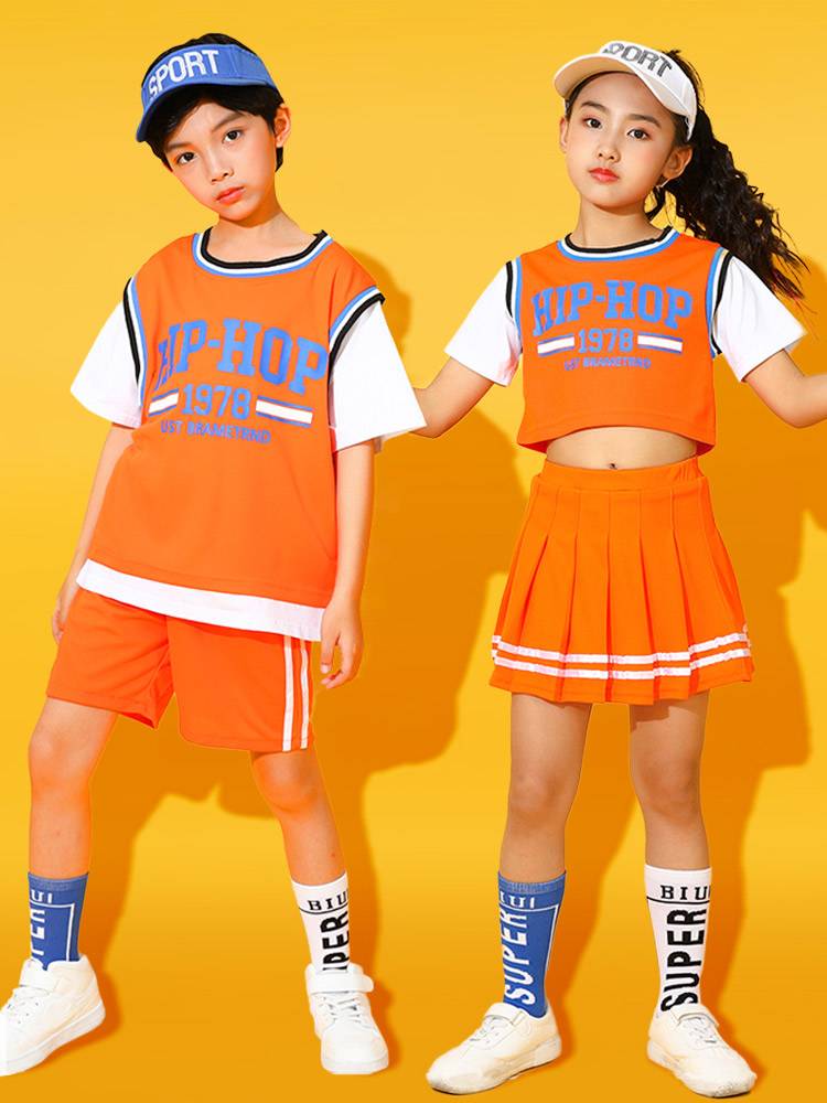 Summer children's performance service for boys and girls' jazz dance cheerleading performances for primary and secondary school students sports meetings