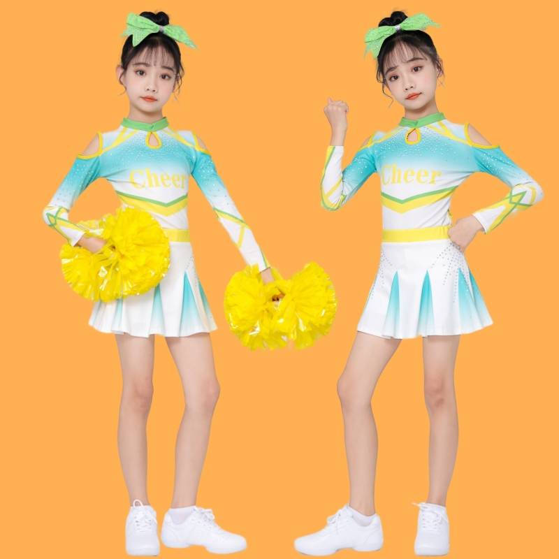Professional custom cheerleading clothing cheerleading team competition performance service young children adult games group gymnastics clothing