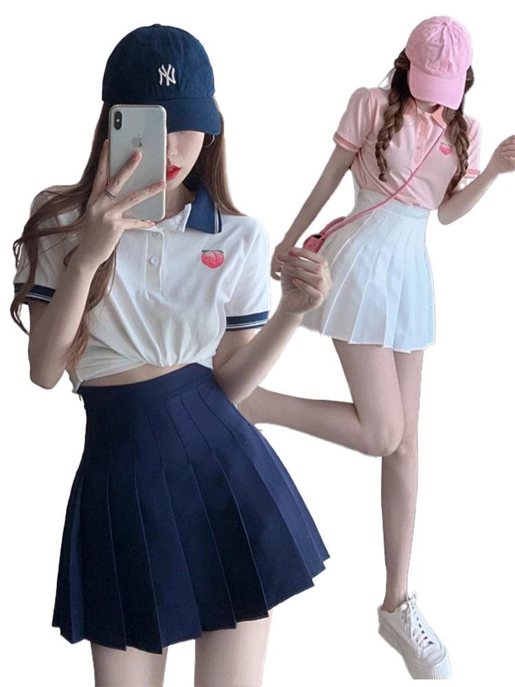 Korean women's band costumes, adult cheerleaders, dancers, cheerleaders