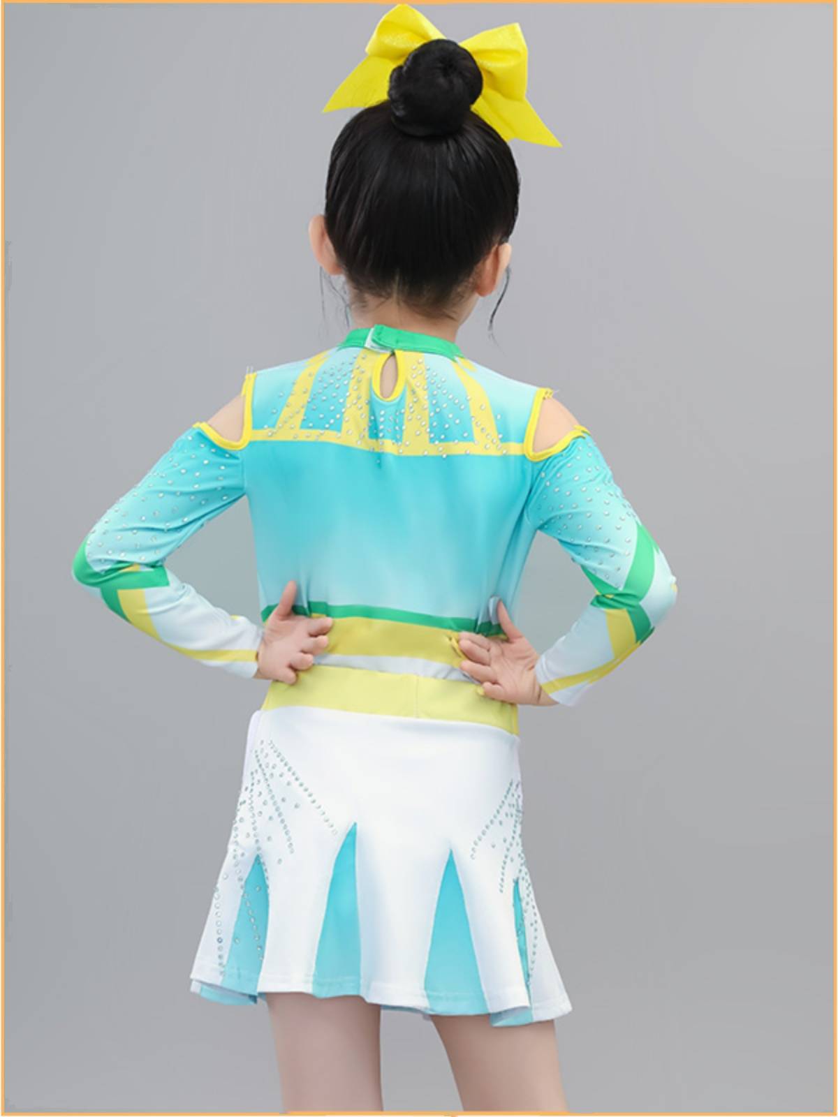 Children La La Fuck Performance Service Student Games Lala Team Performance Service Competition Dance Clothing