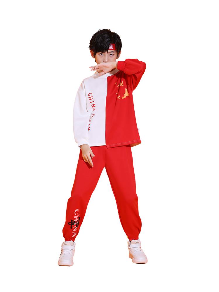 Children's cheerleading team performance games opening ceremony enrollment elementary school students China Wind Squading Garden Sports Clothing