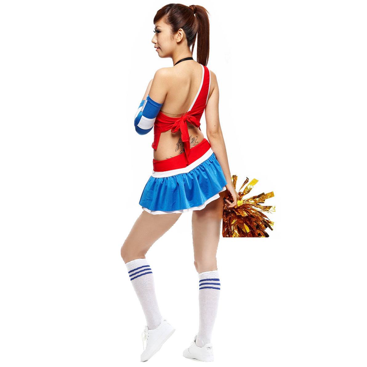 Group stage performance Lara team clothing sexy baby la la la la la la la lam service school games uniform Lala team uniform