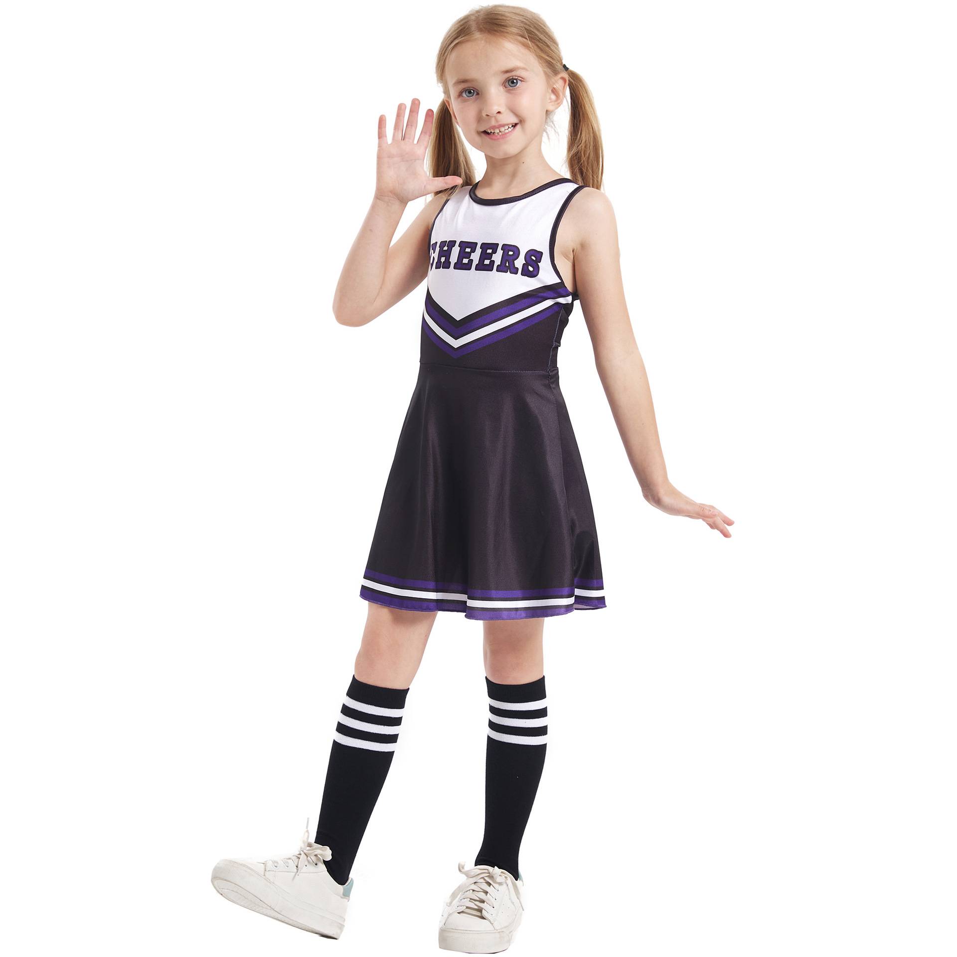 League Basketball Football Baby Lala Team Performing Female La La Team Uniform Parent -Children's Dress