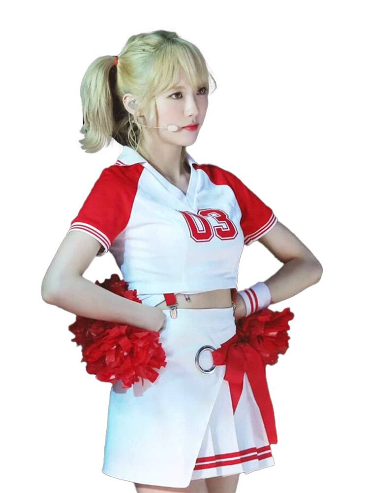 Girls' Team Adult Football Baby La La Dance Bodybuilding Set La La Kochu Performing Show Team Clothing