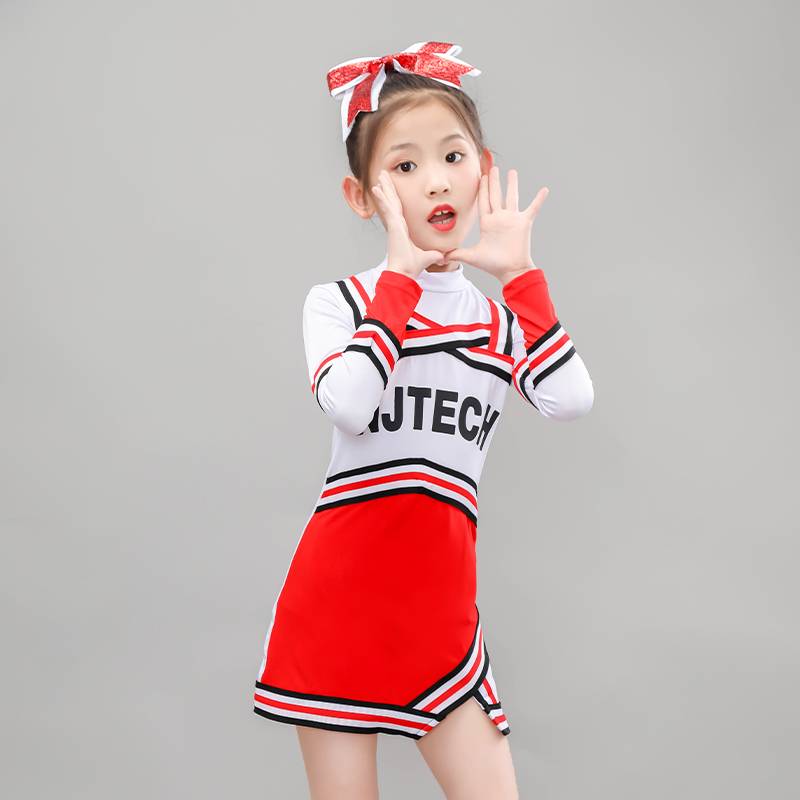 Professional customized children's cheerleading competition clothing group performance service men and women cheerleading team bodybuilding performance clothes