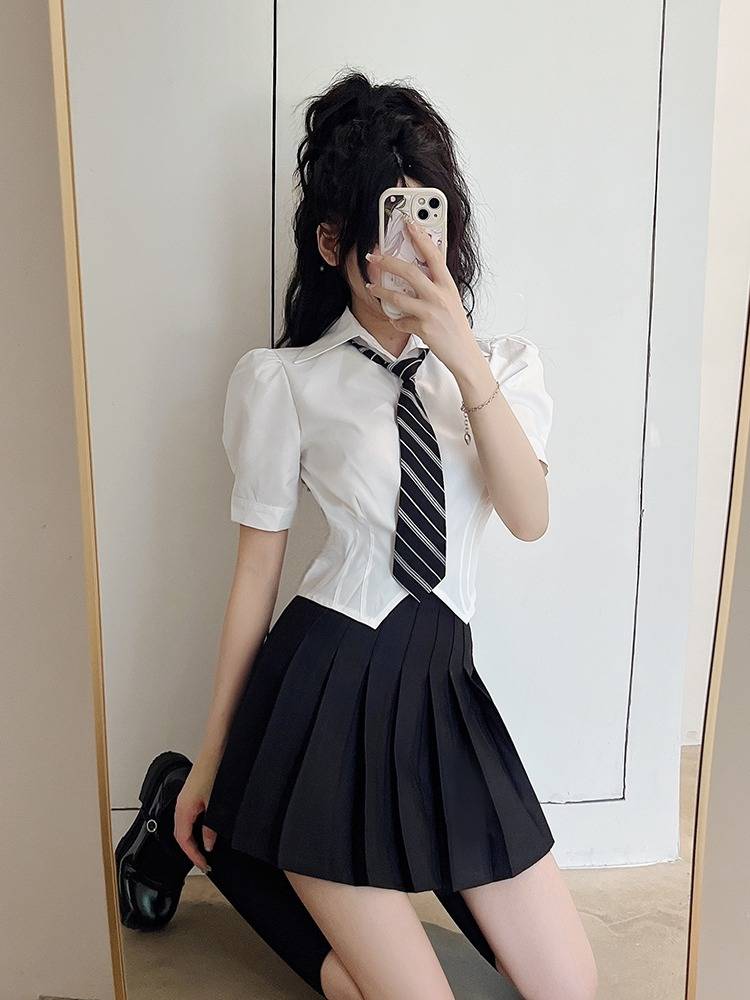 La La team service female adult football baby Lala team cheerleading song performance dance goninnis jk uniform