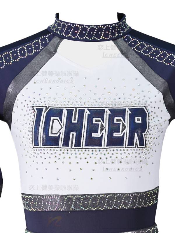 Factory direct selling custom cheerleading clothing female cheerleading team performance team sports contest service