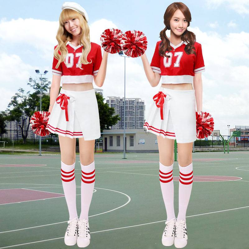 Korean-style cheerleader-girl-girl soccer-girl-baby-girl-baby-dance costume