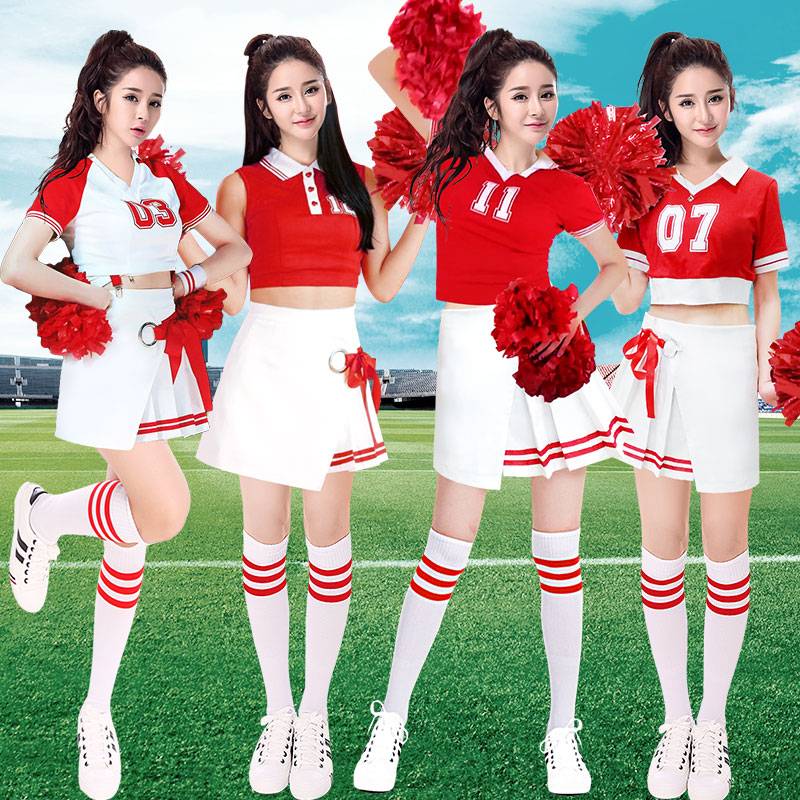 Korean-style cheerleader-girl-girl soccer-girl-baby-girl-baby-dance costume