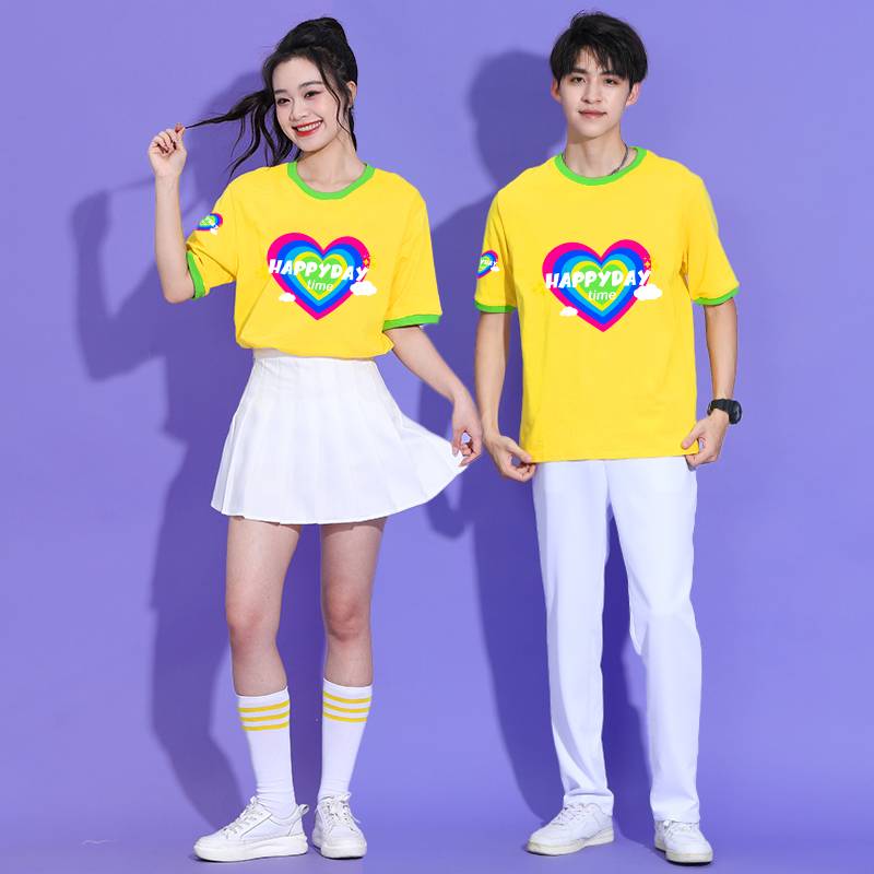 The opening of the new class dress for students, the cheerleading costume, the stage-playing costume