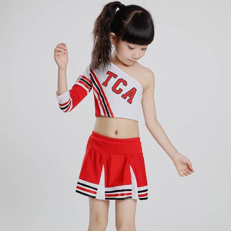 Children's Children's La Raoming Performance Skirt Primary School Student La La Team Performance Clothing Children's Bodybuilding Clothing