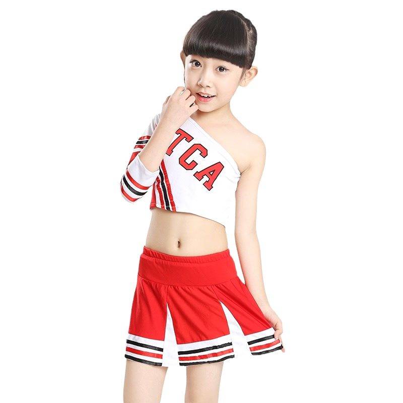 Children's Children's La Raoming Performance Skirt Primary School Student La La Team Performance Clothing Children's Bodybuilding Clothing