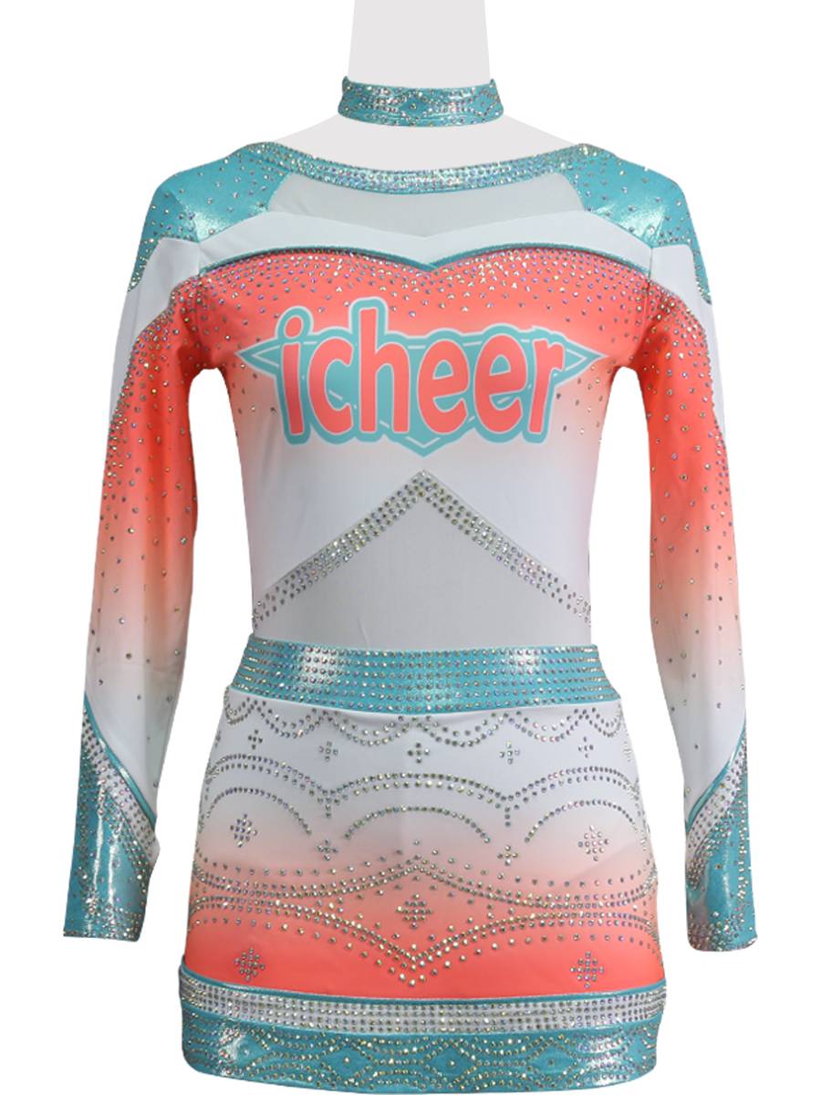 New flower ball la la la la la la fuck female custom male printing campus performance children's style skills la la laer competition uniform