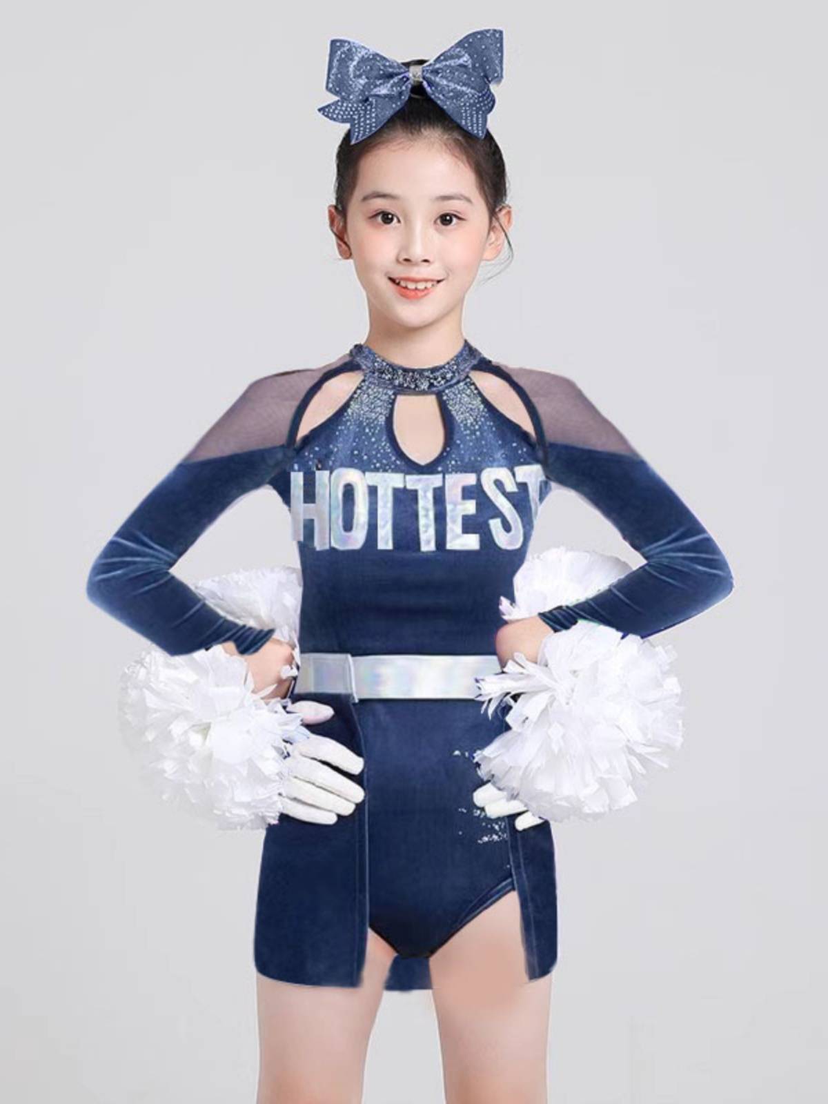 La La Team clothing girls and children performing clothes la lam carager dance competition uniform sports performance service