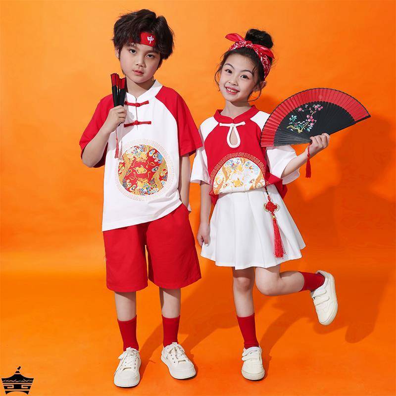 Children's Children's La Team Performance Service Girl Primary School Student China Student China Students' Girls Performance