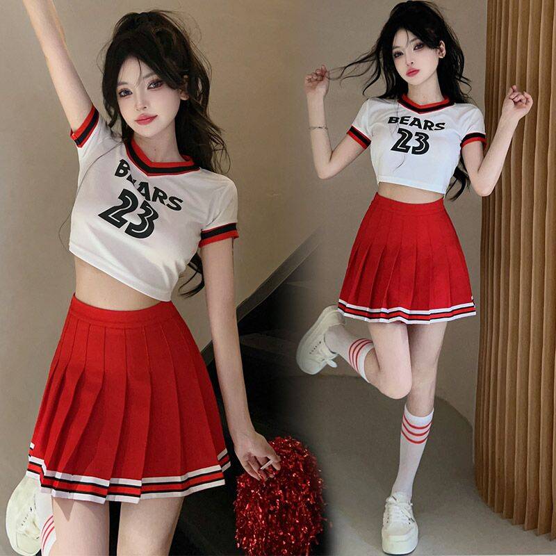 La La team clothing women's team adult football baby Lala team dance bodybuilding set la la la la performance service
