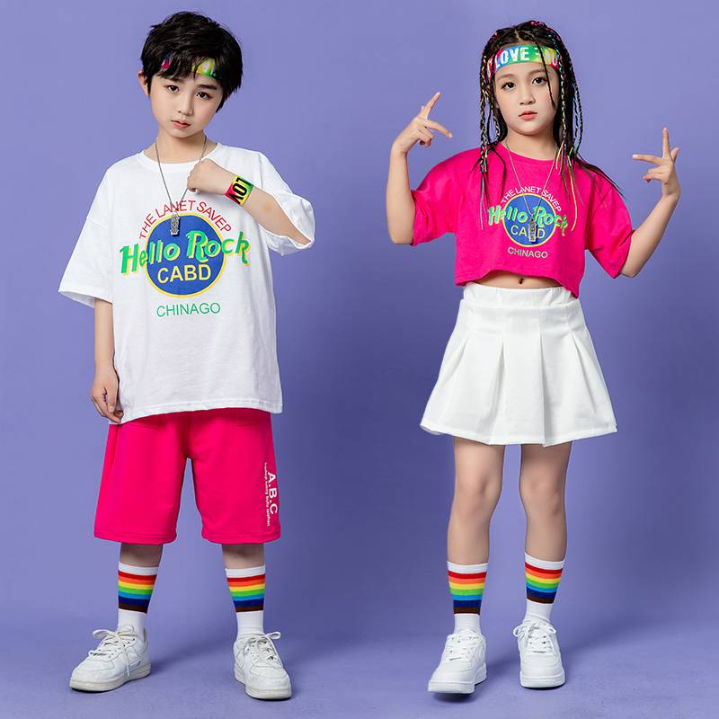Factory sells Children's Children's Performance Service La La Team Performance D Service D Service Girl Jade Jazz Dance Set Boys