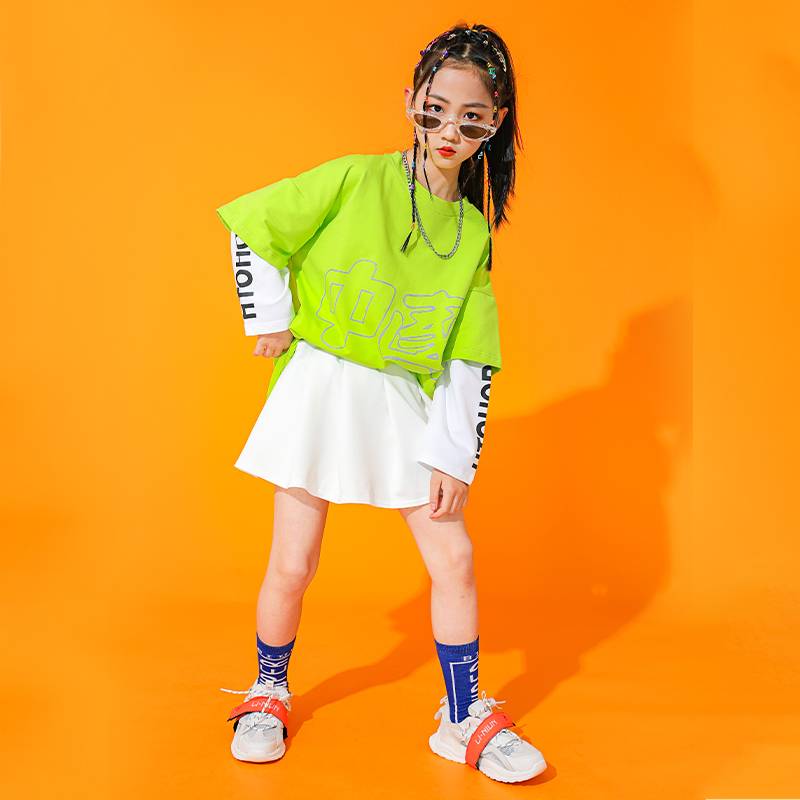 Children's hip -hop dance performance handsome children's shelves drum packs Guo Chao Kindergarten La La Team Clothing Games Class