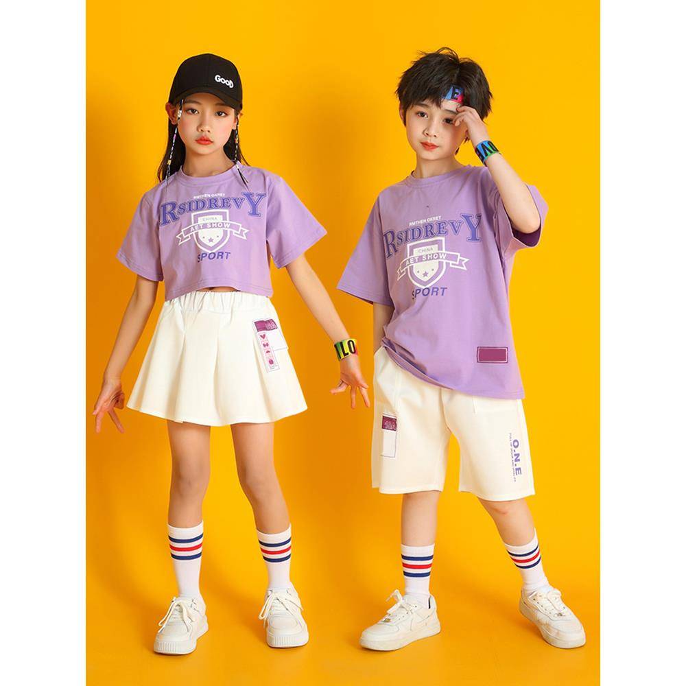 Kindergarten class service Liuyi event. La cheerleading team performed the hip -hop jazz primary school sports meeting summer hip -hop